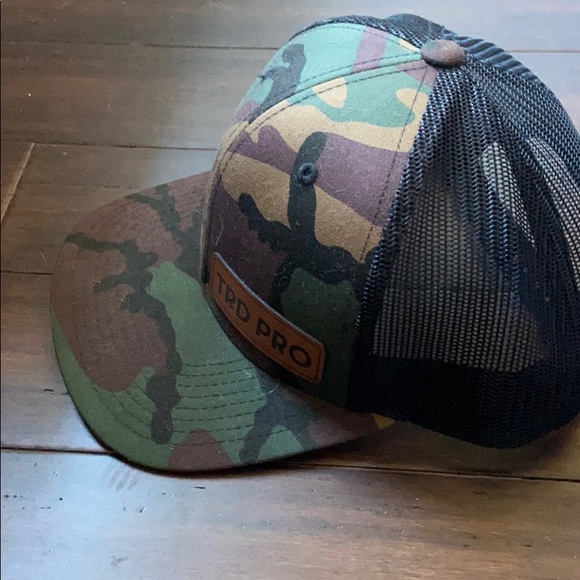 TRD PRO Tacoma camo hat snap back - Picture 2 of 4